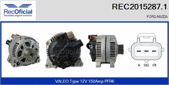Alternator (REC2015287.1)
