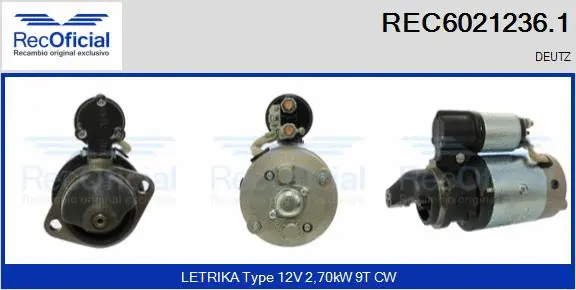 Starter (REC6021236.1)