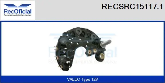 Rectifier, alternator (RECSRC15117.1)