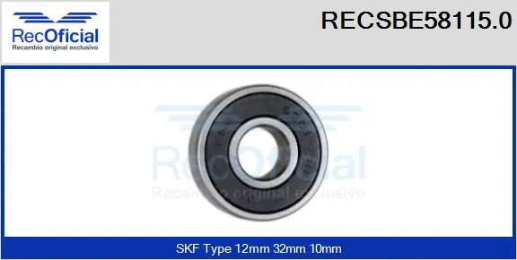 Bearing (RECSBE58115.0)