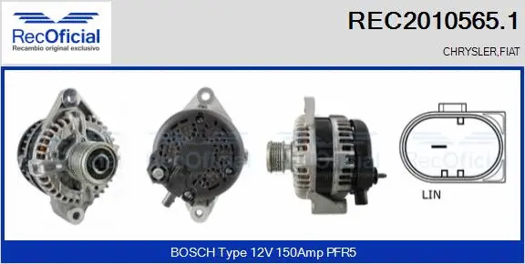 Alternator (REC2010565.1)