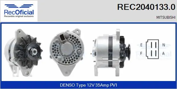 Alternator (REC2040133.0)