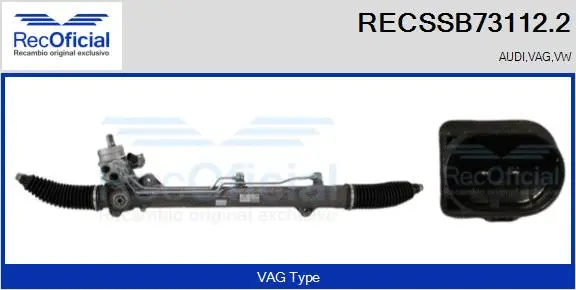 Steering Gear (RECSSB73112.2)