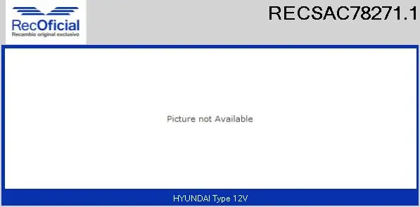 Compressor, air conditioning (RECSAC78271.1)