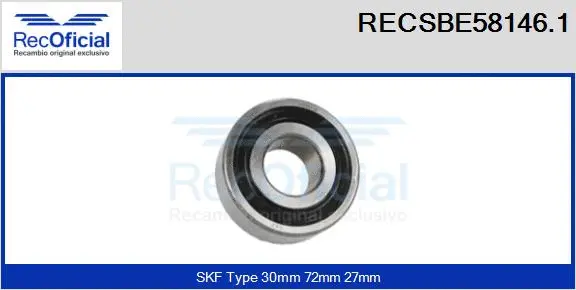 Bearing (RECSBE58146.1)