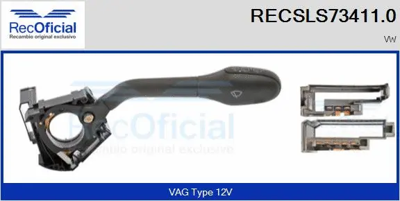Steering Column Switch (RECSLS73411.0)