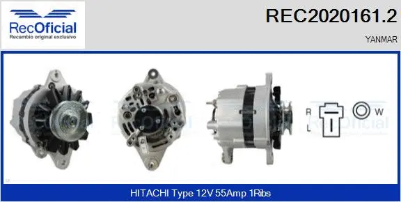 Alternator (REC2020161.2)