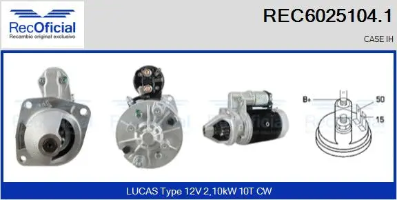 Starter (REC6025104.1)