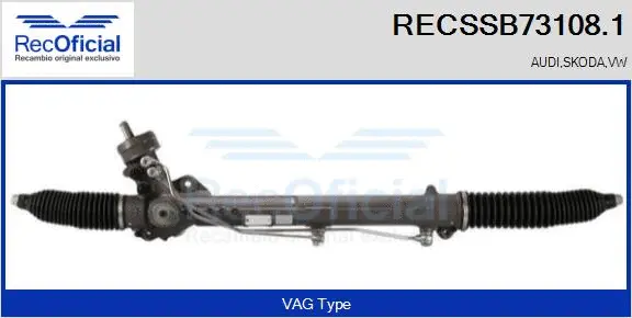 Steering Gear (RECSSB73108.1)