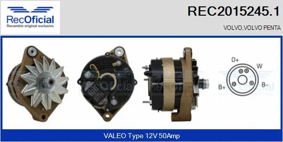 Alternator (REC2015245.1)