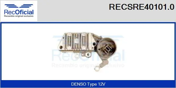 Alternator Regulator (RECSRE40101.0)