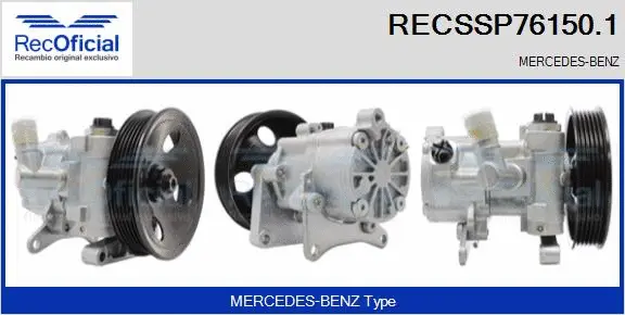 Hydraulic Pump, steering (RECSSP76150.1)