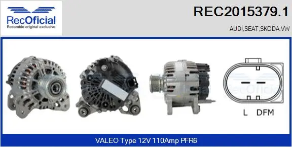 Alternator (REC2015379.1)
