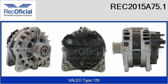 Alternator (REC2015A75.1)
