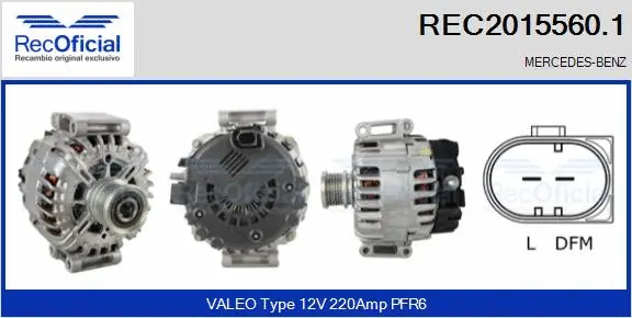 Alternator (REC2015560.1)