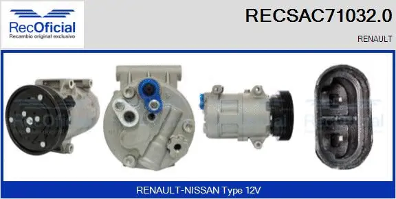 Compressor, air conditioning (RECSAC71032.0)
