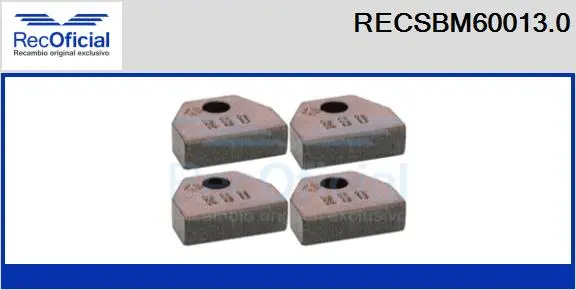 Carbon Brush, starter (RECSBM60013.0)