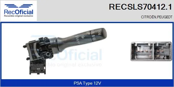 Steering Column Switch (RECSLS70412.1)