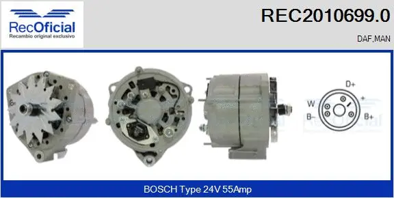 Alternator (REC2010699.0)