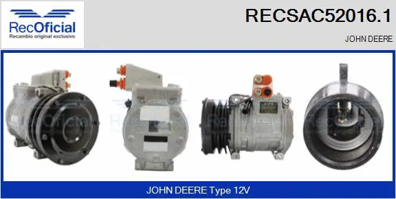 Compressor, air conditioning (RECSAC52016.1)