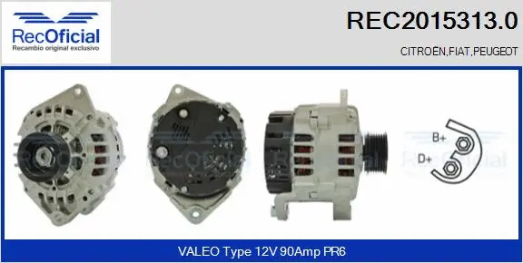 Alternator (REC2015313.0)