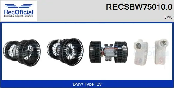 Interior Blower (RECSBW75010.0)