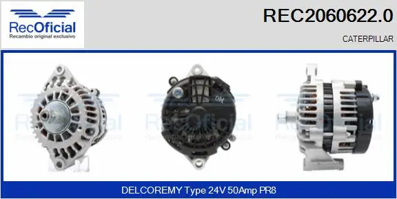 Alternator (REC2060622.0)