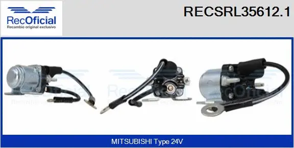 Relay, starter (RECSRL35612.1)