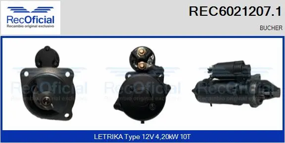 Starter (REC6021207.1)