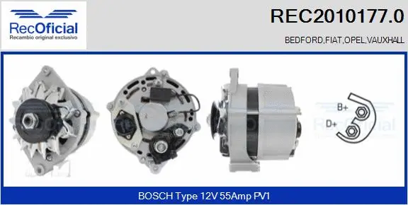 Alternator (REC2010177.0)