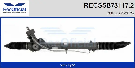 Steering Gear (RECSSB73117.2)