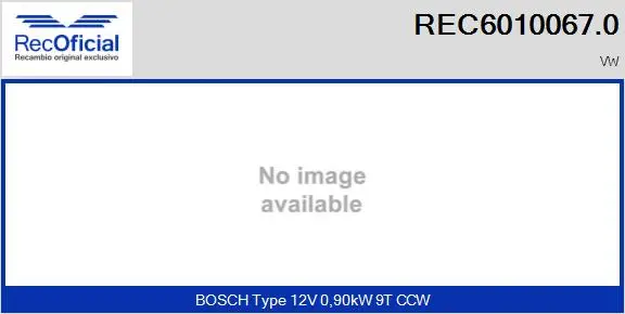 Starter (REC6010067.0)