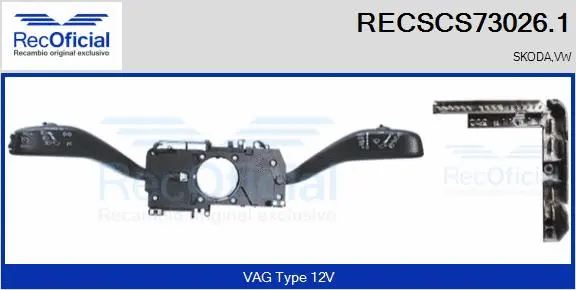 Steering Column Switch (RECSCS73026.1)