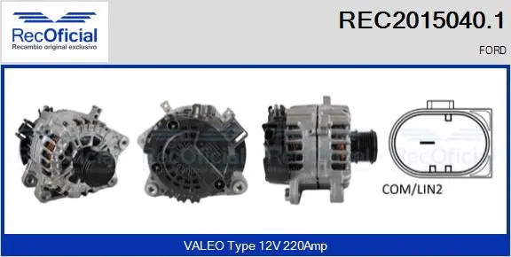 Alternator (REC2015040.1)