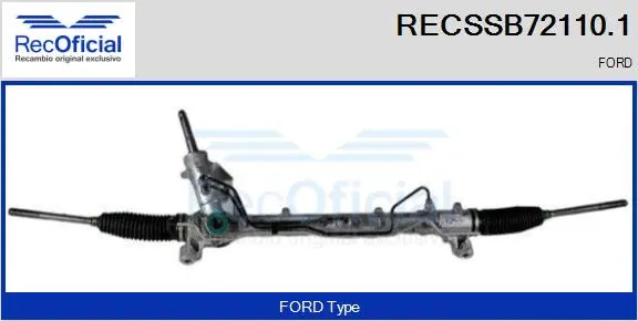 Steering Gear (RECSSB72110.1)