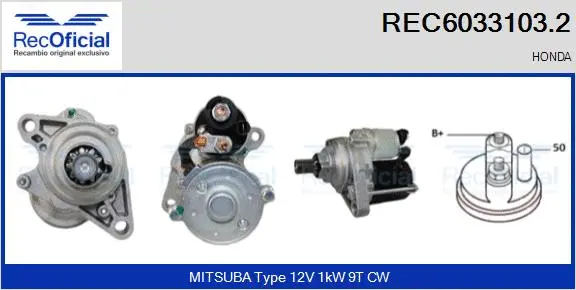 Starter (REC6033103.2)