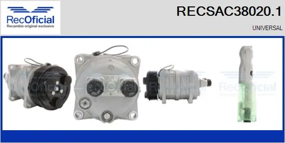 Compressor, air conditioning (RECSAC38020.1)