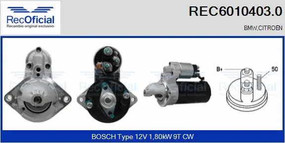 Starter (REC6010403.0)