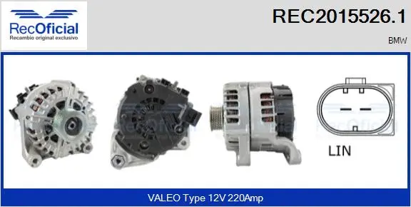 Alternator (REC2015526.1)