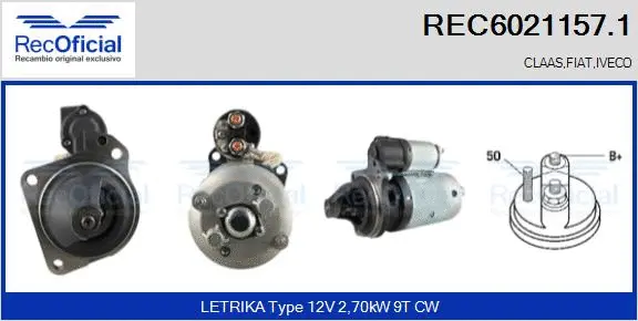 Starter (REC6021157.1)