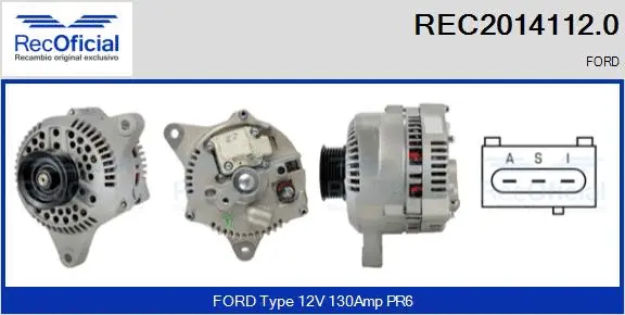 Alternator (REC2014112.0)