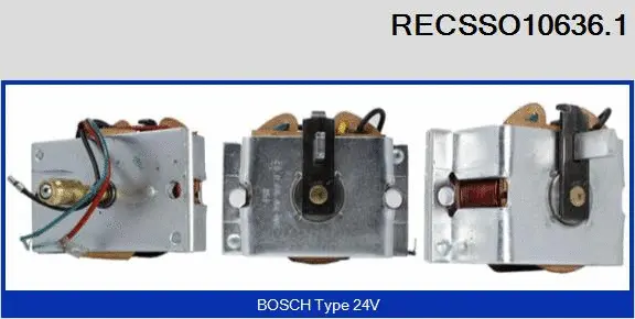 Solenoid Switch, starter (RECSSO10636.1)