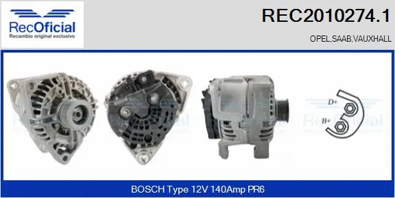 Alternator (REC2010274.1)