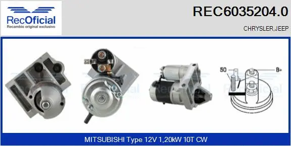 Starter (REC6035204.0)