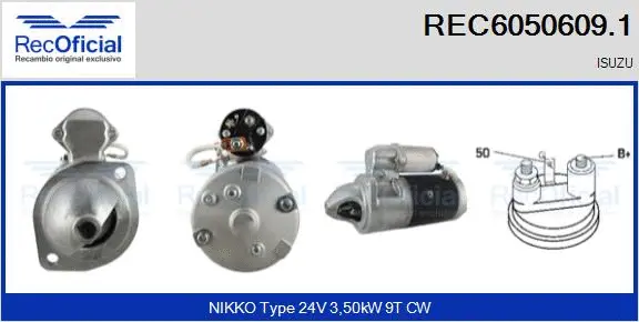 Starter (REC6050609.1)