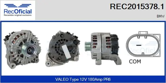 Alternator (REC2015378.1)