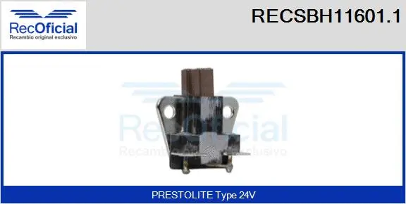 Holder, carbon brushes (RECSBH11601.1)