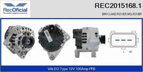 Alternator (REC2015168.1)