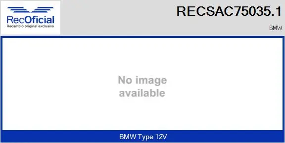 Compressor, air conditioning (RECSAC75035.1)