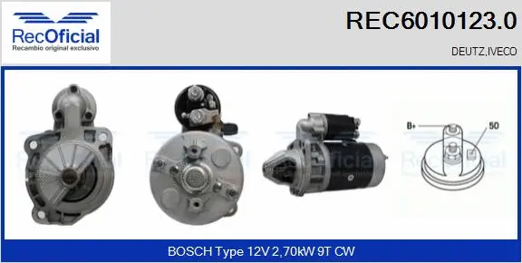 Starter (REC6010123.0)